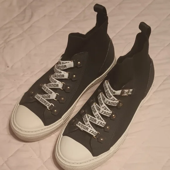 Dior Black and White Women's Sneakers - Picture 1 of 1